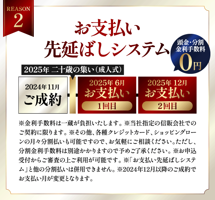 お支払い先延ばしシステム