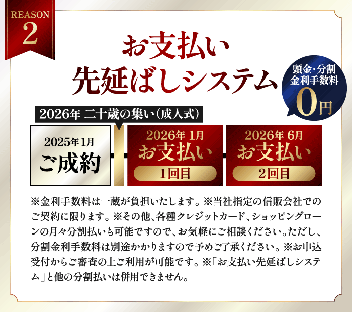 お支払い先延ばしシステム