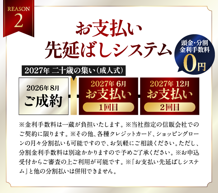 お支払い先延ばしシステム