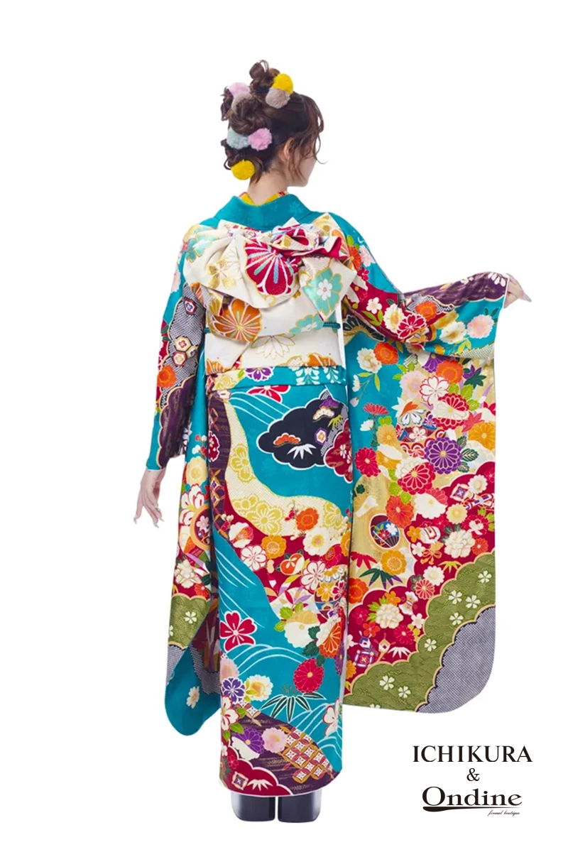 ～10万円（レンタル）ICHIKURAオリジナルガーリーキュートレトロ＆ポップ古典水色白赤青