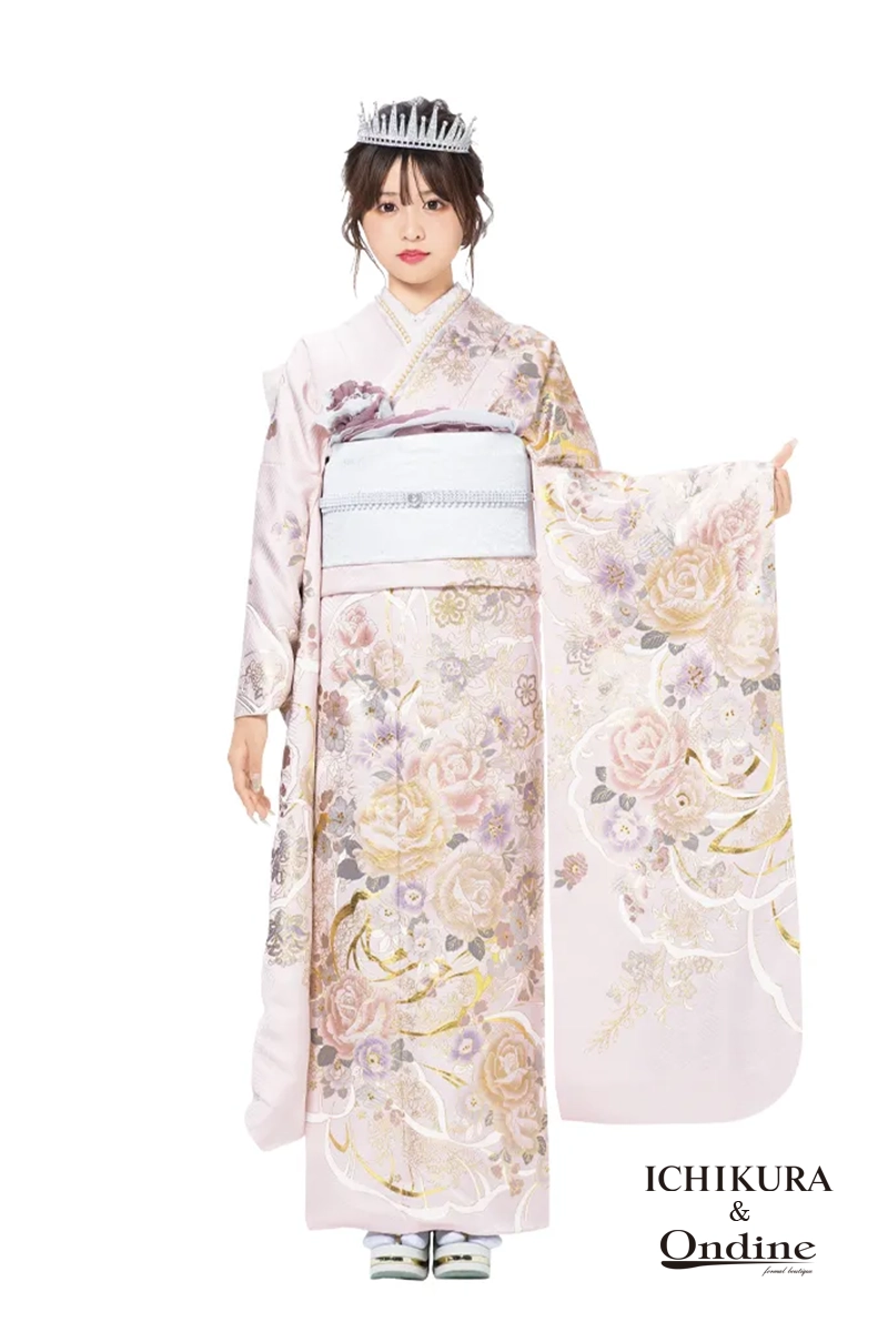 10万円台（レンタル）ICHIKURAオリジナルガーリーキュートピンクフェミニンベージュ白