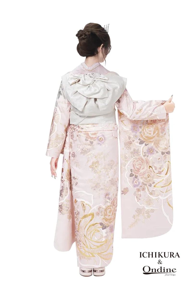 10万円台（レンタル）ICHIKURAオリジナルガーリーキュートピンクフェミニンベージュ白