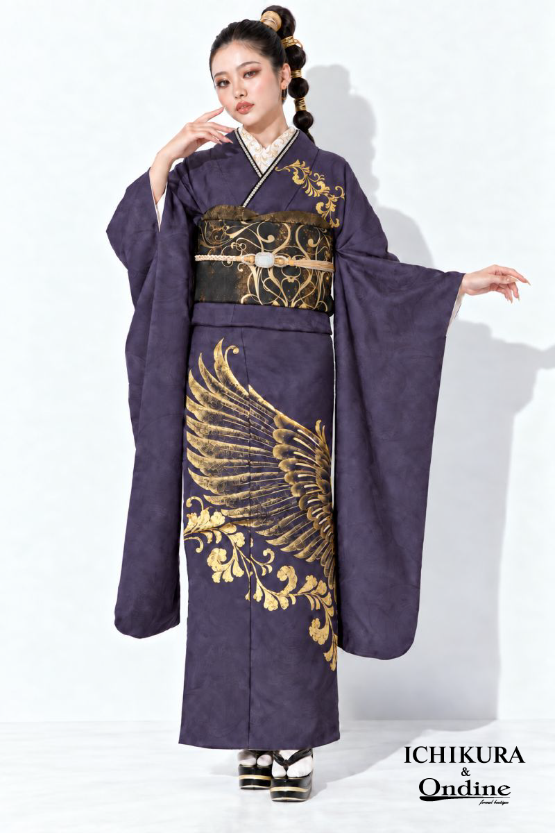 10万円台（レンタル）30万円以上オリジナルお取り寄せクールゴージャスゴールドシンプルネイビー紫
