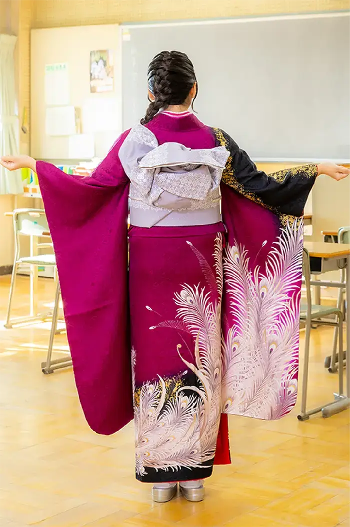 背面